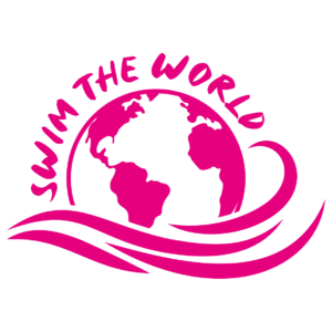 Swim the world logo pink Swim the world logo pink